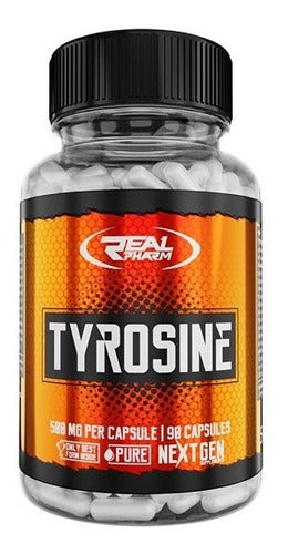 Real Pharm - L-tirosina 90 Capsulas 500mg 