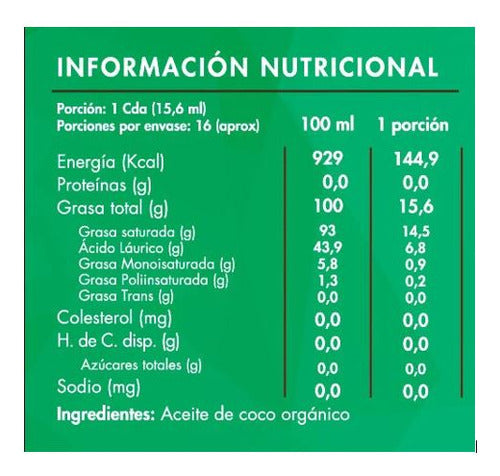Brota- Aceite De Coco Organico 250ml