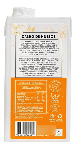Manare- Caldo De Huesos De Pollo 500 Ml 