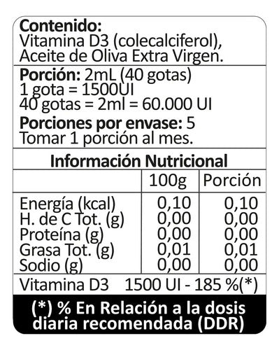 Avanti- D3 1500ui En Gotas 10 Mililitros