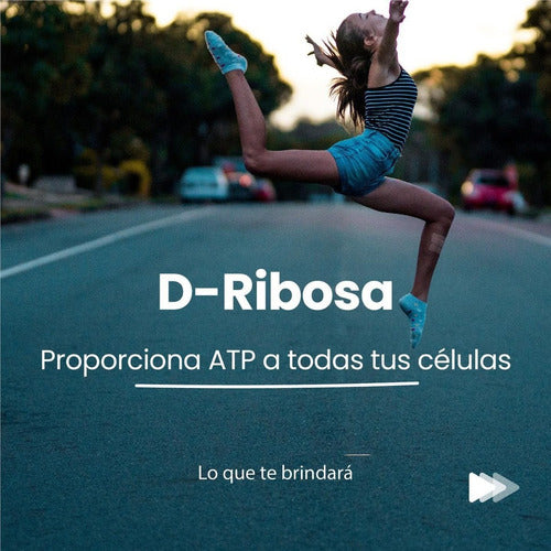 Ortomolecular- Coenzima Q10 + D Ribosa 100 Mg-60 Cápsulas