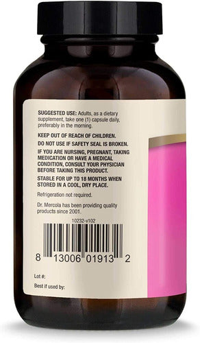 Dr. Mercola - Probióticos Complete Women 90 Caps (3 Meses)