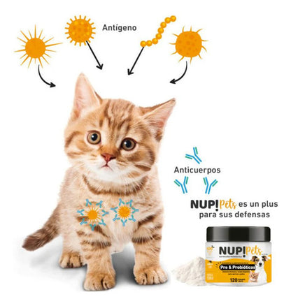 Mascotas Pre Y  Probioticos Para Perro Y Gato