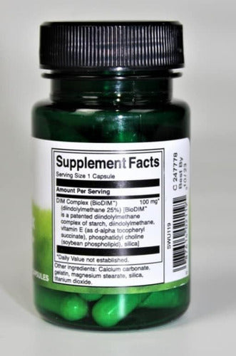Swanson - Dim Complex 100mg 30caps  (balance Hormonal)