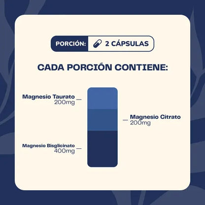 Karun Life Triple- Magnesio Bisglicinato Citrato Taurato 60capsulas