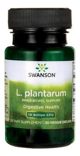 L Plantarum Probiotico 10 Billones Cfu/ 30cap Veg. Swanson