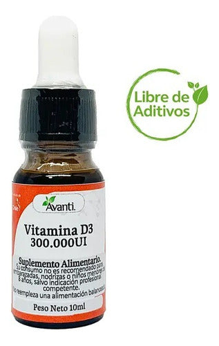 Avanti- Vitamina D3 300.000 UI 10ml