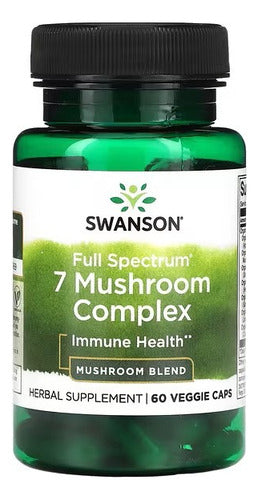  Swanson- 7 Mushroom Complex  60capsulas