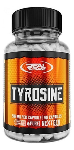 L-tirosina 500mg 90caps (salud Mental/tiroides/hipófisis)