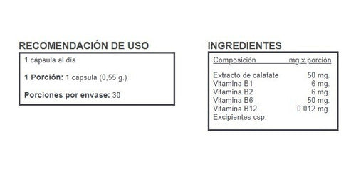 B-complex  Frasco Con 30 Cápsulas