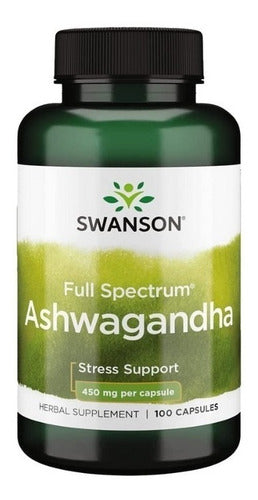 Swanson - Ashwaganda Full Spectrum 450 Mg 100 Caps