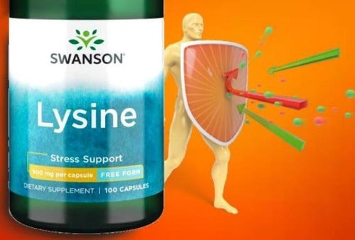 Swanson- Lysine 500mg  100 Capsulas