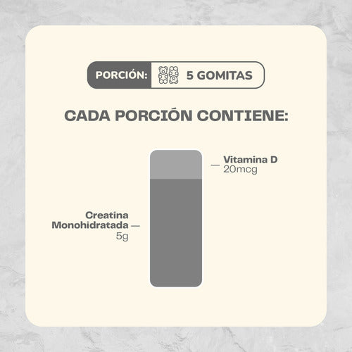 Karun Life - Creatina Monohidratada 150 Gomitas Arándano