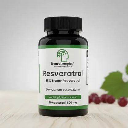 Neurotroopics- Trans-resveratrol 90 Cápsulas 