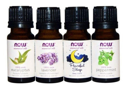 Kit De Aceites Esenciales Now 4 Unidades