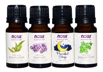 Kit De Aceites Esenciales Now 4 Unidades
