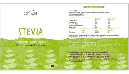 Brota- Stevia Líquida 100 Ml
