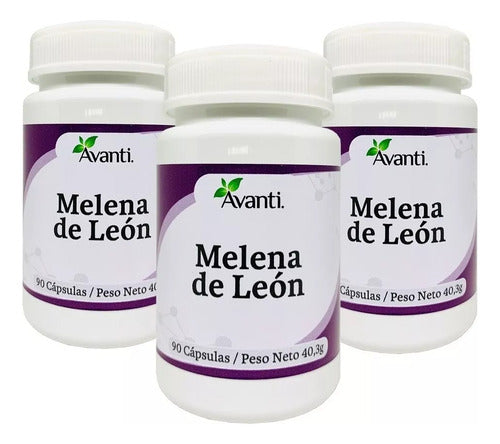 Avanti- Melena De León Pack X3 450 Miligramos 90 Cápsulas 