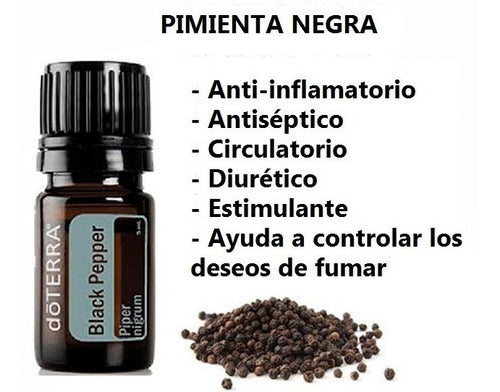 Aceite Esencial Doterra Pimienta Negra 5 Ml