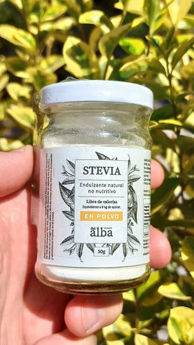 Apicola Del Alba- Stevia En Polvo 50 Gramos