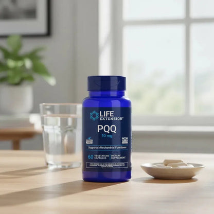 Life Extension Pqq 10 Mg Energía Celular 60 Cápsulas Natural