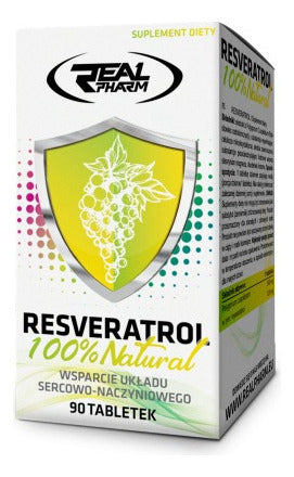  Real Pharm - Resveratrol 500mg 90tabs