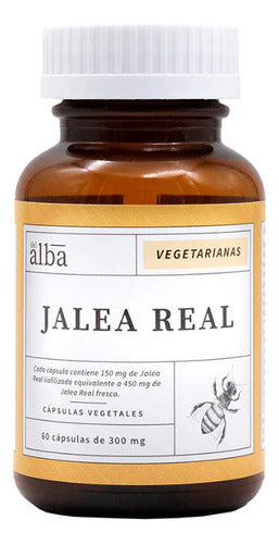 Apicola Del Alba- Jalea Real 30 Gramos 60 Cápsulas