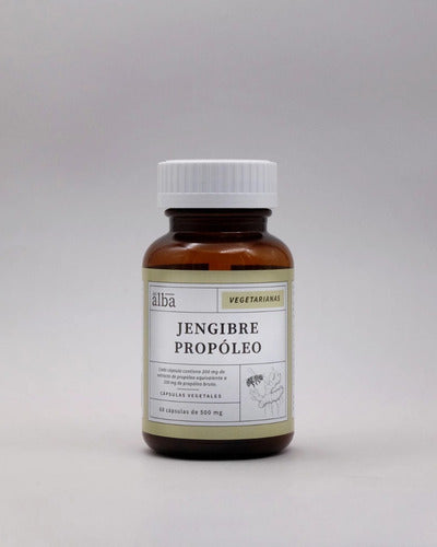 Propoleo Jengibre 500mg - Cápsulas Veg - 60