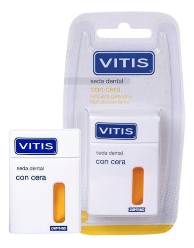 Cinta Dental Vitis Vitis Con Cera 50 m