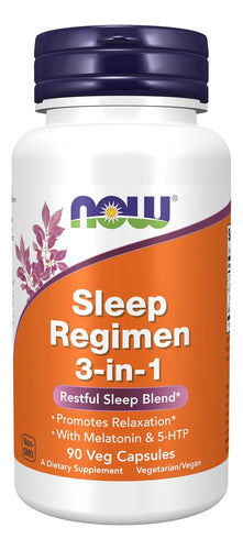 Now Foods Sleep Zzzz Cápsulas De Hierbas Para Mejorar Sueño N/a