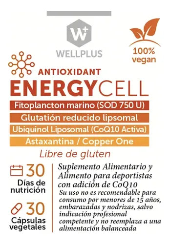 Wellplus- Energycell 30capsulas Ninguno