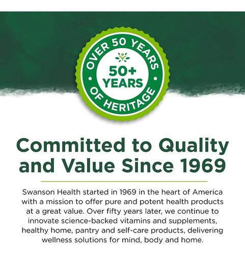 Swanson- Cascara Sagrada 450 Mg 100 Capsulas