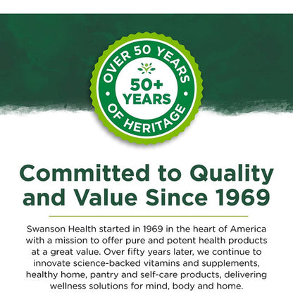 Swanson- Cascara Sagrada 450 Mg 100 Capsulas