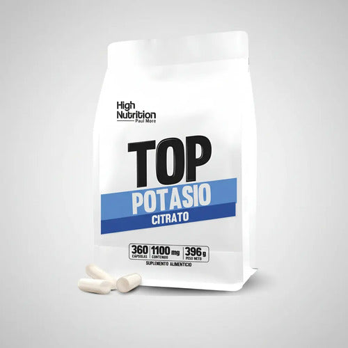 Paul More- Top Potasio Citrato 1100mg 360 Cápsulas