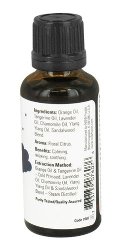 Aceite Esencial Now Peaceful Sleep (sueño Tranquilo) 30 Ml