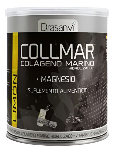Drasanvi- Colágeno Marino Hidrolizado Magnesio limón o vainilla  300 Gramos