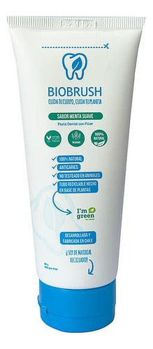 Biobrush- Pasta De Dientes Con Fluor Menta 100g