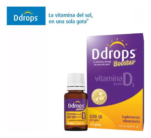 Pack Defensas  Ddrops 600 + Sambucol Masticable 30 Unidades