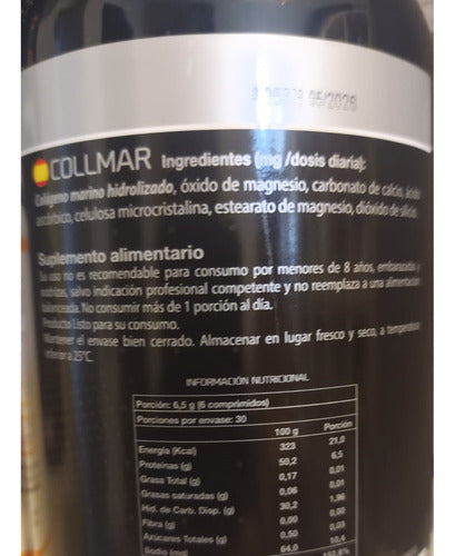 Drasanvi- Collmar Colageno Marino Hidrolizado + Magnesio 180comprimidos