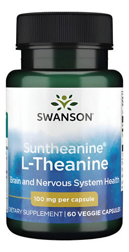 Swanson - L-teanina Suntheanina 100mg 60 Capsulas Veg N/a