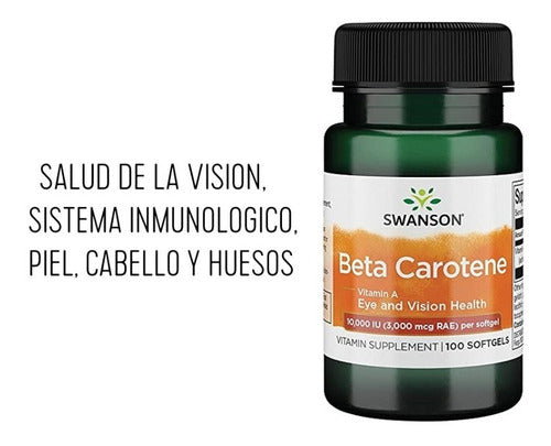 Vitamina A Swanson 10000ui 100 Softgels