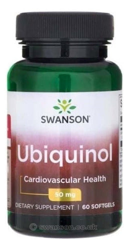 Ubiquinol 50mg Soft Gel 60caps Swanson Usa