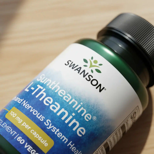 Swanson - L-teanina Suntheanina 100mg 60 Capsulas Veg N/a