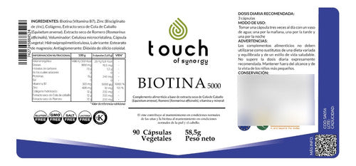 Touch Of Synergy - Biotina (90 Capsulas)