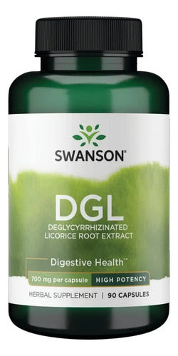 Swanson - High Potency Dgl (regaliz)  Licorice Root 90 Caps Sin Sabor