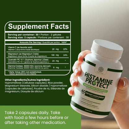Velluré Histamine Protect Dao 60 Cápsulas Sin Sabor