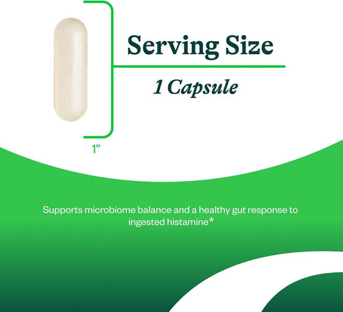 Seeking Health, Probiota Histamina, 60 Cápsulas