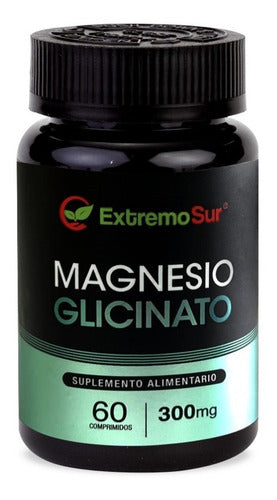 Extremo Sur- Magnesio Glicinato 300 Miligramos 60 Comprimidos