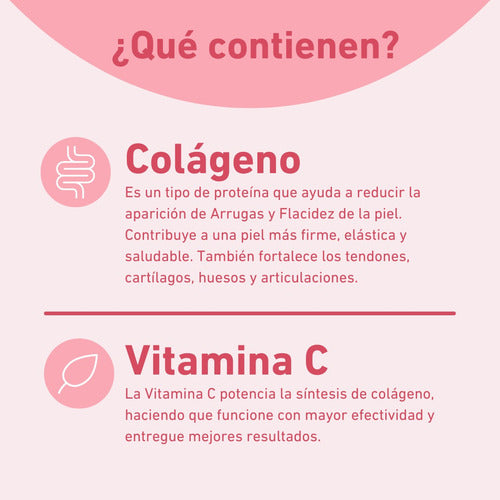 Eterna Nutrition - Colágeno + Vitamina C 120 Gomitas Sabor Berries