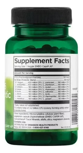 Swanson- Ultimate Probiotico 16 Cepas 30capsulas 